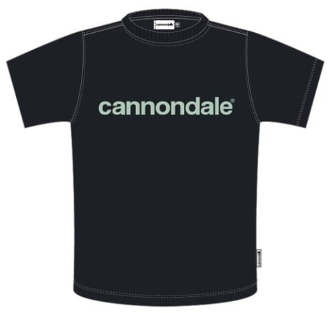 CANNONDALE LIFESTYLE T-SHIRT BLK/CMT