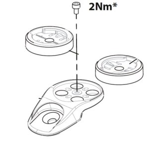 CANNONDALE SYSTEMBAR XC COMPUTER MOUNT (K18044)