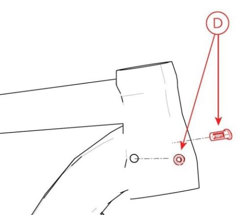 CANNONDALE TRAIL 2018+ HEAD TUBE CABLE GUIDES (K32068)