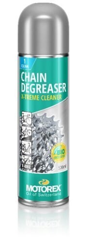 MOTOREX BIKE CHAIN DEGREASER 500ML SPRAY (309004)