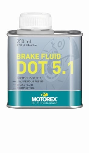 MOTOREX BRAKE FLUID DOT 5.1, 250ML (300287)