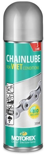 MOTOREX CHAIN LUBE FOR WET CONDITIONS 300ML SPRAY (308961)