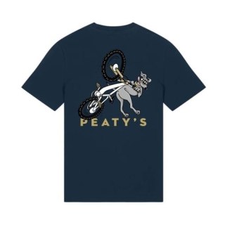 PEATY'S PUBWEAR TRIKO S KRÁTKÝM RUKÁVEM CAN CAN FRENCH NAVY (PPW-25-TEE-CAN-NVY)