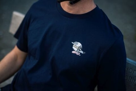 PEATY'S PUBWEAR TRIKO S KRÁTKÝM RUKÁVEM CAN CAN FRENCH NAVY (PPW-25-TEE-CAN-NVY)