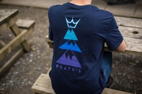 PEATY'S PUBWEAR TRIKO S KRÁTKÝM RUKÁVEM SUMMIT FRENCH NAVY (PPW-25-TEE-SMT-NVY)