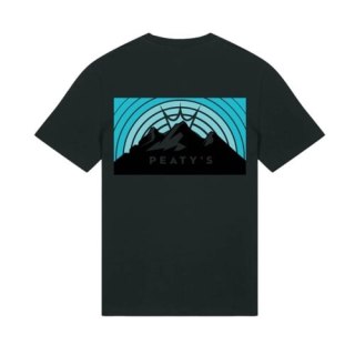 PEATY'S PUBWEAR TRIKO S KRÁTKÝM RUKÁVEM SUNRISE BLACK (PPW-25-TEE-RZE-BLK)