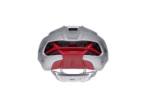 Kask Rowerowy HJC FURION 3 SILVER RED r. L
