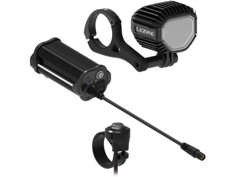 Lezyne Super HB StVZO P1350+ Loaded Kit, white light black, Y18