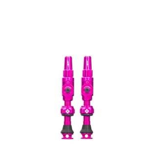 MUC-OFF BIG BORE LITE 35mm PINK - Wentyle Bezrdzeniowe Tubeless 35mm Różowe