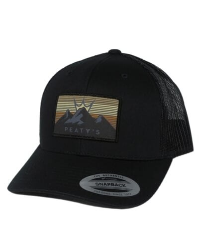 PEATY'S PUBWEAR CZAPKA 3 PEAKS SUNSET / BLACK (PPW-CAP-3PS-SSB)