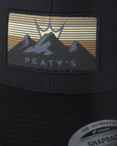 PEATY'S PUBWEAR CZAPKA 3 PEAKS SUNSET / BLACK (PPW-CAP-3PS-SSB)