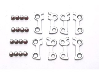 HT T2- hook plates Schwarz