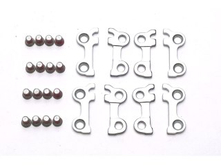 HT T2- hook plates Silber