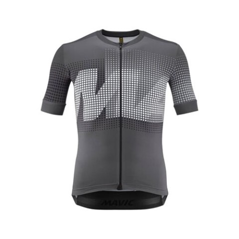 MAVIC KOSZULKA MĘSKA Z KRÓTKIM RĘKAWEM AKSIUM GRAPHIC MAVIC/IRON GATE (T000557)
