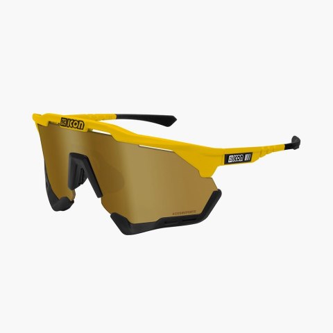 Okulary SCICON AEROSHADE XL Yellow Gloss/Black - SCNPP Multimirror Bronze