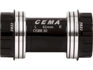 CEMA OSBB for SRAM GXP Ceramic - SG3 - COATED black, W: 61 x ID: 46 mm