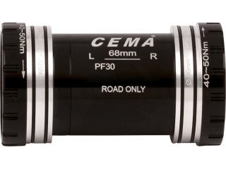 CEMA PF30 for BB30/PF30 Ceramic - SG3 - COATED black, W: 68/73 x ID: 46 mm