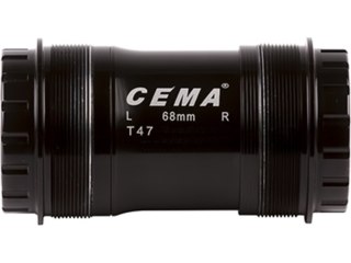 CEMA T47 for PRAXIS M30 Ceramic - SG3 - COATED black, W: 68/73 - M47x1,0