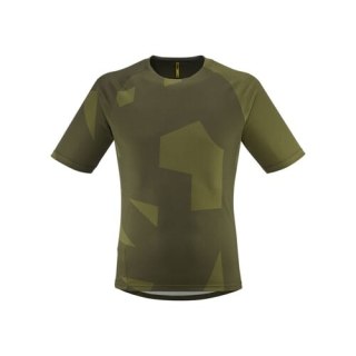 MAVIC KOSZULKA MĘSKA Z KRÓTKIM RĘKAWEM DEEMAX ENDURO CAMO/OLIVE (T000496)