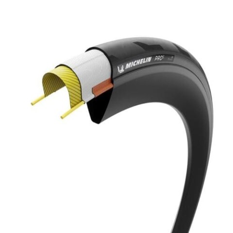 MICHELIN OPONA PRO5 BLACK 700X28C COMPETITION LINE KEVLAR TS TLR (139901)