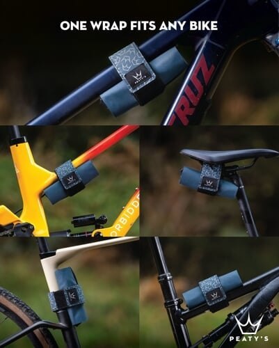 PEATY'S HOLDFAST TRAIL TOOL WRAP - NIGHTRIDER BLACK (PHF-TTW-NRB-25)