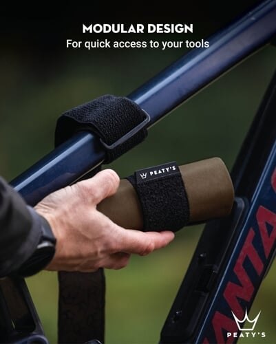 PEATY'S HOLDFAST TRAIL TOOL WRAP - SLATE GREY (PHF-TTW-SLT-25)