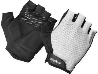 GripGrab EXPLR RC Max Padded Short Finger Summer Gloves, weiß, L