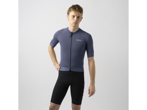 GripGrab PACR Short Sleeve Jersey Men's, L, navy blue