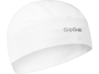 GripGrab UPF 50+ Lightweight Summer Skull Cap, weiß, Onesize