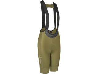 GripGrab W's PACR Bib Shorts Women's, S, olive green