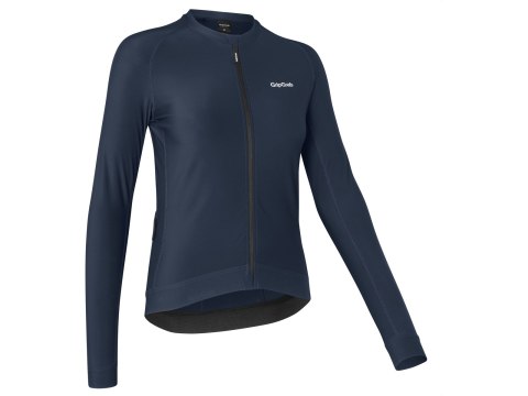 GripGrab W's PACR Long Sleeve Jerse Women's, S, navy blue