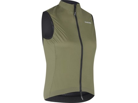 GripGrab W's PACR Windproof Lightwe Vest, Women's, XS, olive green