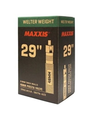 MAXXIS TUBE WELTER WEIGHT 24X1.5/2.5 PRESTA VALVE 48MM (EIB00159700)