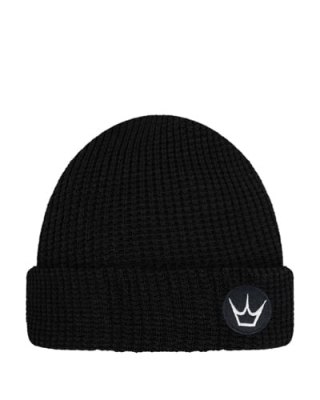 PEATY'S ČEPICE PUBWEAR MERINO BEANIE - BLACK (PPW-BNY-MER-BLK)