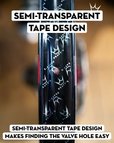 PEATY'S HOLESHOT TAŚMA NA OBRĘCZ 23 MM - 10 M ROLE (PTS-HRT-10M-R23-6)