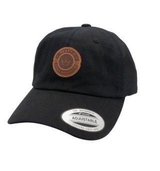 PEATY'S PUBWEAR KŠILTOVKA PUBWEAR 6 PANEL CAP - SPEED PRODUCTS BADGE BLACK (PPW-6PL-SPB-BLK)