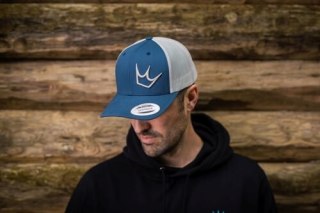 PEATY'S PUBWEAR KŠILTOVKA TRUCKER CAP CROWN NAVY / SILVER (PPW-CAP-CWN-NVY)