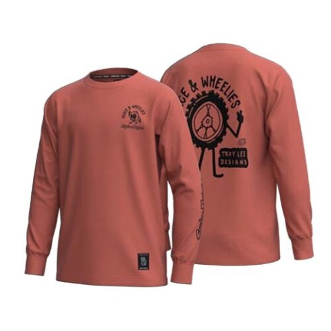TLD KOSZULKA DZIECIĘCA Z DŁUGIM RĘKAWEM SKYLINE RIDE TEE P&W MELON (38504600)