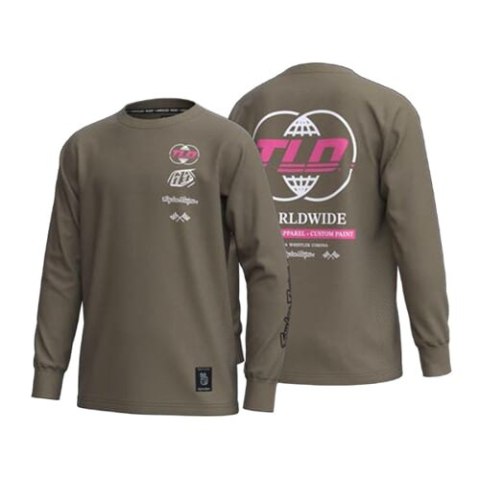 TLD KOSZULKA DZIECIĘCA Z DŁUGIM RĘKAWEM SKYLINE RIDE TEE WORLDWIDE CAPER (38514800)