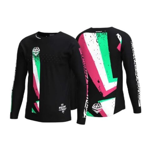 TLD KOSZULKA DZIECIĘCA Z DŁUGIM RĘKAWEM SPRINT FULL PULL BLACK (32403600)