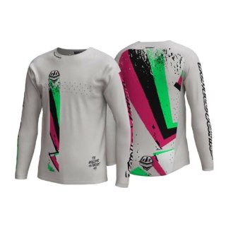 TLD KOSZULKA DZIECIĘCA Z DŁUGIM RĘKAWEM SPRINT FULL PULL CHALK (32403601)