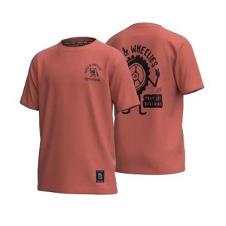 TLD KOSZULKA DZIECIĘCA Z KRÓTKIM RĘKAWEM SKYLINE RIDE TEE P&W MELON (38404600)