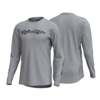 TLD KOSZULKA Z DŁUGIM RĘKAWEM RUCKUS RIDE TEE BURN OUT MIST (37100701)