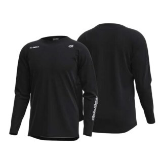 TLD KOSZULKA Z DŁUGIM RĘKAWEM SKYLINE AIR MONO BLACK (34593101)