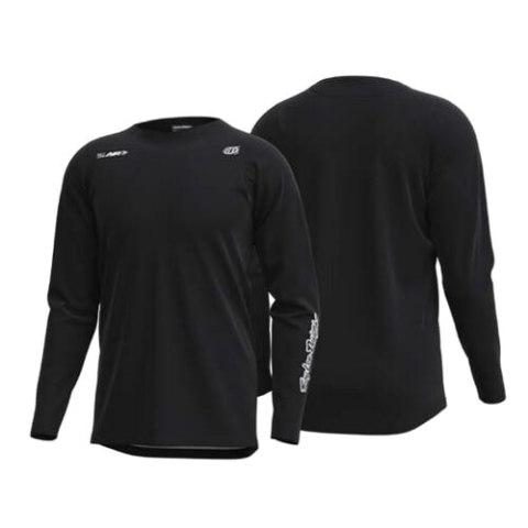 TLD KOSZULKA Z DŁUGIM RĘKAWEM SKYLINE AIR MONO BLACK (34593101)