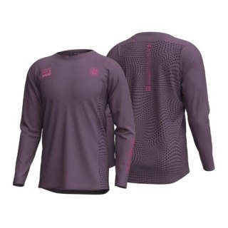 TLD KOSZULKA Z DŁUGIM RĘKAWEM SKYLINE RADIOSCAPE DEEP PURP (34106101)