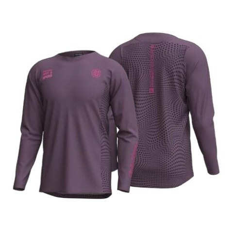 TLD KOSZULKA Z DŁUGIM RĘKAWEM SKYLINE RADIOSCAPE DEEP PURP (34106101)