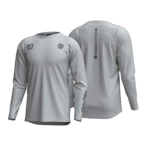 TLD KOSZULKA Z DŁUGIM RĘKAWEM SKYLINE RADIOSCAPE MIST (34106100)