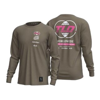 TLD KOSZULKA Z DŁUGIM RĘKAWEM SKYLINE RIDE TEE WORLDWIDE CAPER (38314800)