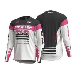 TLD KOSZULKA Z DŁUGIM RĘKAWEM SPRINT FIFTY-50 CHALK (32335601)